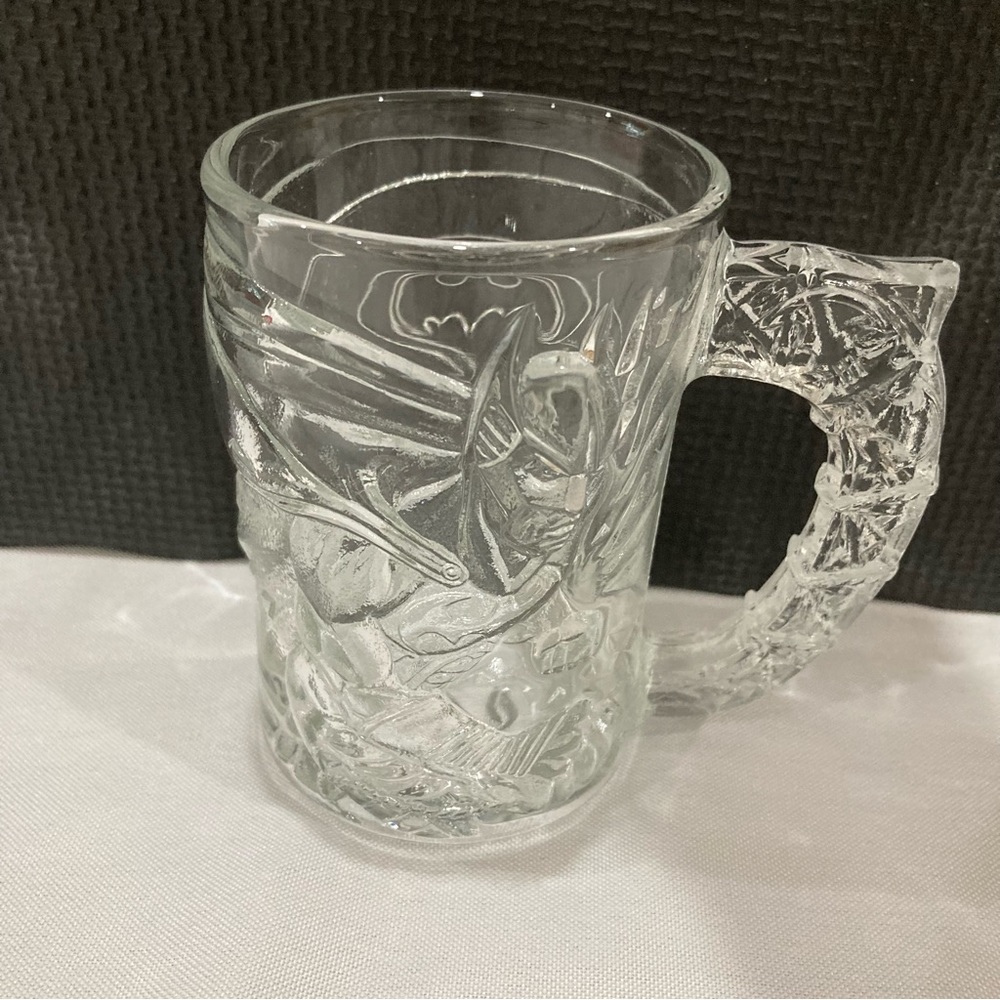 1990s McDonald’s Batman Forever glass mug